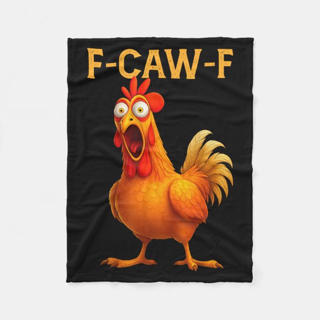 Couverture Polaire F Caw F Chicken  (Devant)