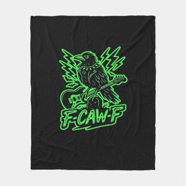 Couverture Polaire F-Caw-F Chicken Classic Minimal Clean (Devant)