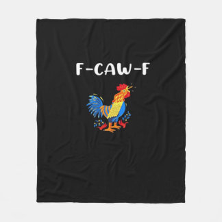Couverture Polaire F-Caw-F Funny Trendy