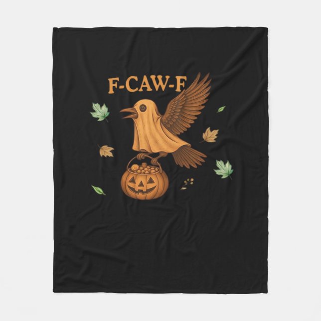 Couverture Polaire F-Caw-F Halloween Retro Classic (Devant)
