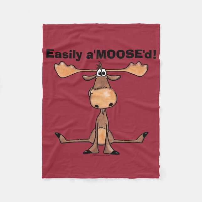 Couverture Polaire Facilement A'Moose"d (Devant)