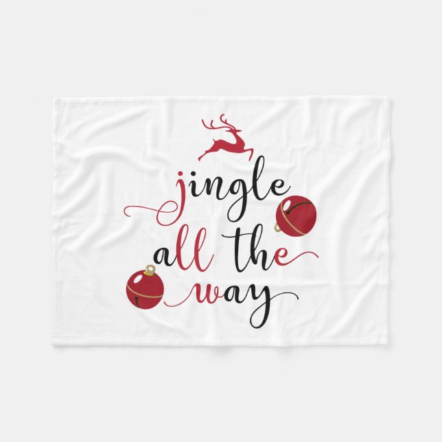 Couverture Polaire faire du jingle (Devant (Horizontal))