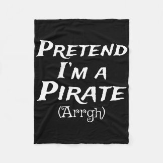 Couverture Polaire Faire semblant d'être un Pirate Arrgh Costume Part