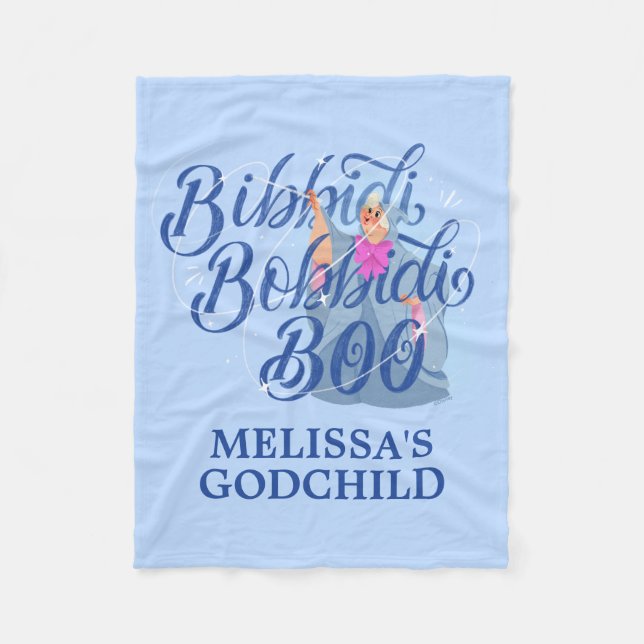 Couverture Polaire Fairy Godmother - Bibbidi Bobbidi Boo (Devant)