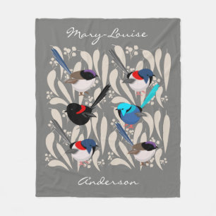 Couverture Polaire Fairy Wrens