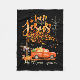 Couverture Polaire Famille Thanksgiving Automne automne Christian Hal