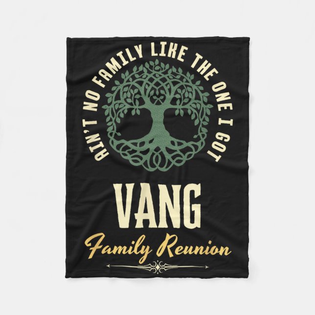Couverture Polaire Family Reunion 2025 Matching Design - Vang  (Devant)