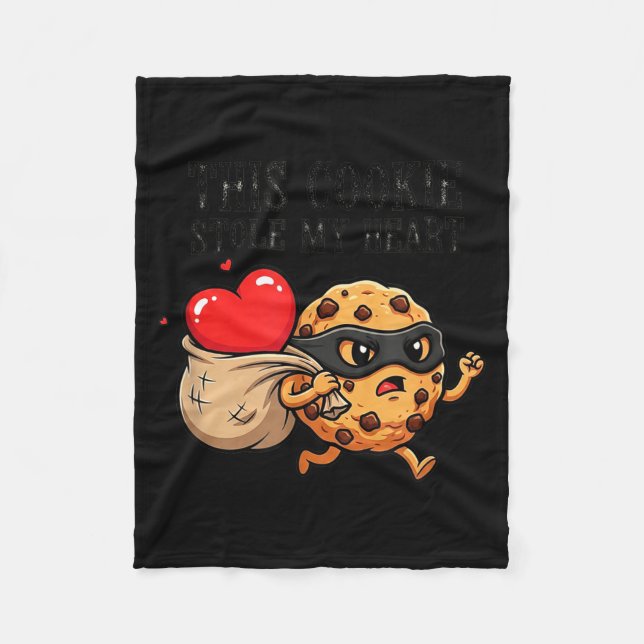 Couverture Polaire Fanny Cookie Day National Chocolate Chip Designer  (Devant)