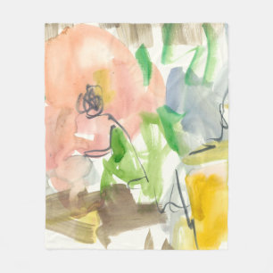 Couverture Polaire Fantaisie dans le jardin II