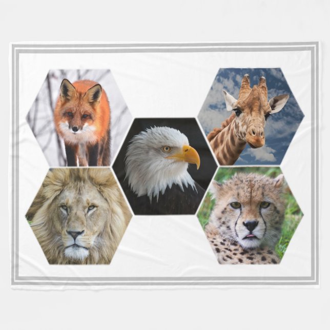 Couverture Polaire Faune (Devant (Horizontal))