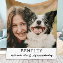 Favori Hello Custom Photo Pet Dog Memorial