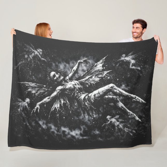 Couverture Polaire Fée Morte par BurnsInHell (En situation)