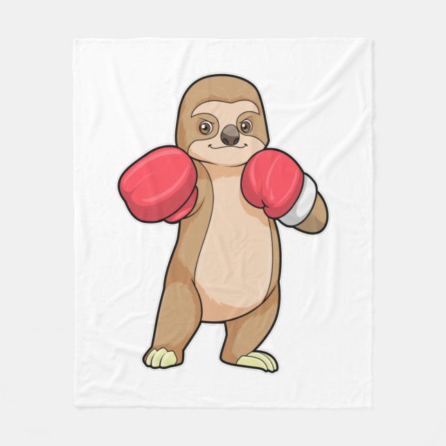 Couverture Polaire Fente en boîte avec gants en boîte (Devant)