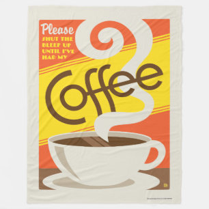 Couverture Polaire Fermez le café