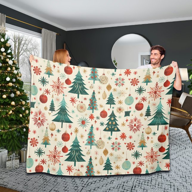 Couverture Polaire Festif Vacances d'hiver Motif (Créateur téléchargé)