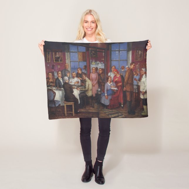 Couverture Polaire Fête de déménagement (En situation)