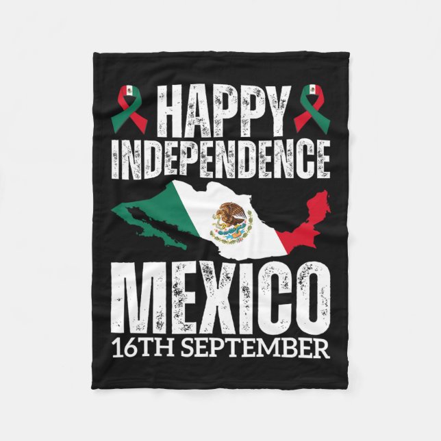 Couverture Polaire Fête de l'Indépendance mexicaine Est 16 septembre  (Devant)