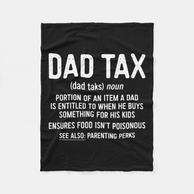 Couverture Polaire Fête des pères de définition fiscale (Devant)