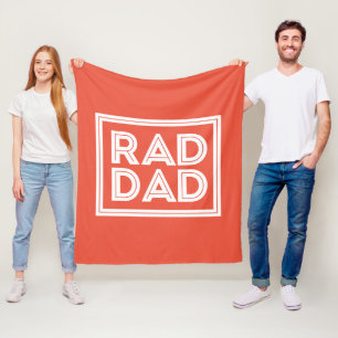 Couverture Polaire Fête des pères - Rad Dad