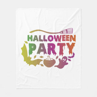 Couverture Polaire Fête d'Halloween