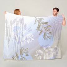 Feuille botanique abstraite moderne