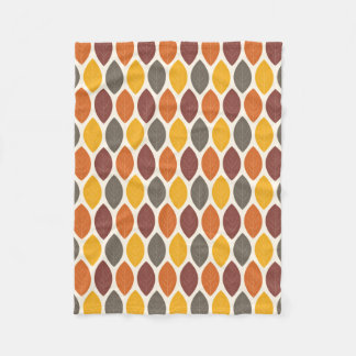 Couverture Polaire Feuilles d'automne
