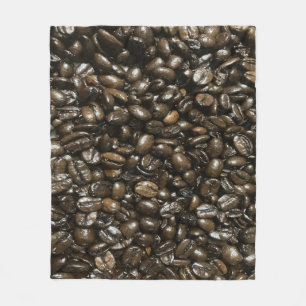 Couverture Polaire Fèves de café