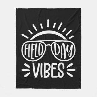 Couverture Polaire Field Day Vibes Amusement Pour Les Enfants Enseign