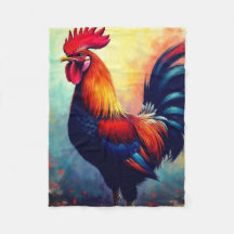 Fier Coq Coloré