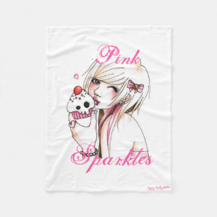 Couverture Polaire Fille de petit gâteau