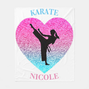 Couverture Polaire Filles Karate Fleece Blanket