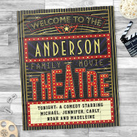 Film Theatre Marquee Home Cinéma | Nom personnalis