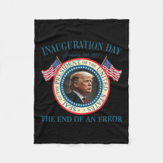 Couverture Polaire Fin d'une erreur 20 janvier 2025 Trump Inaugu