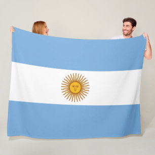 Couverture Polaire Flag of Argentina