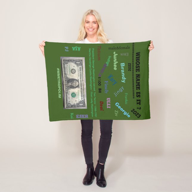 Couverture Polaire Fleece BABY BLANKET Unisex 30X40 in. /mmetropolim (En situation)