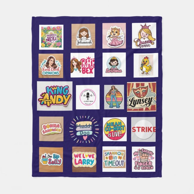 Couverture Polaire Fleece Blanket (Devant)