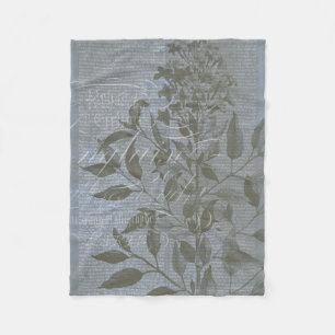 Couverture Polaire Fleur de Bleu I