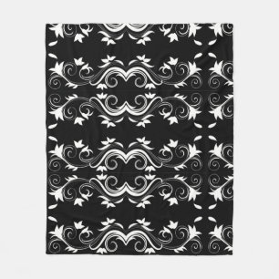 Couverture Polaire Fleur de minuit