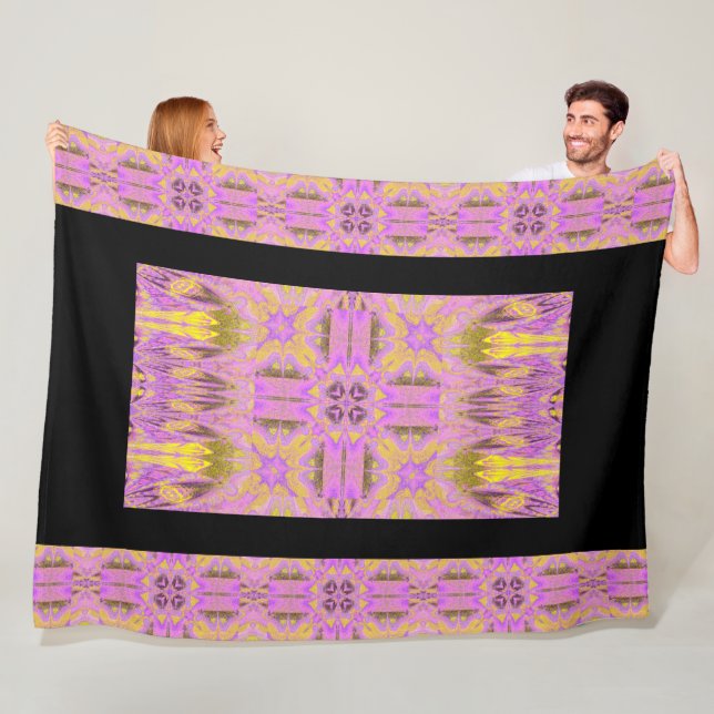 Couverture Polaire Fleur de pierre 4 (En situation)