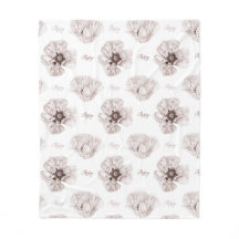 Fleur illustrée de pavot