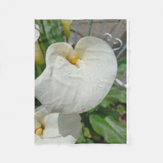 Couverture Polaire Fleurs dansantes