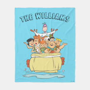 Couverture Polaire Flintstones Family Roadtrip