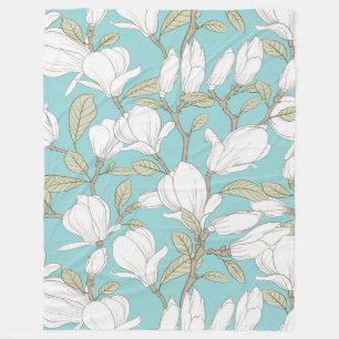 Couverture Polaire Floral