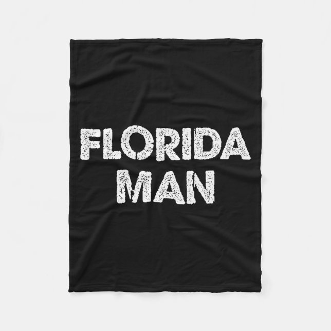 Couverture Polaire Florida Man - Funny Meme  (Devant)
