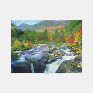 Couverture Polaire Flume Falls Montagnes Adirondack