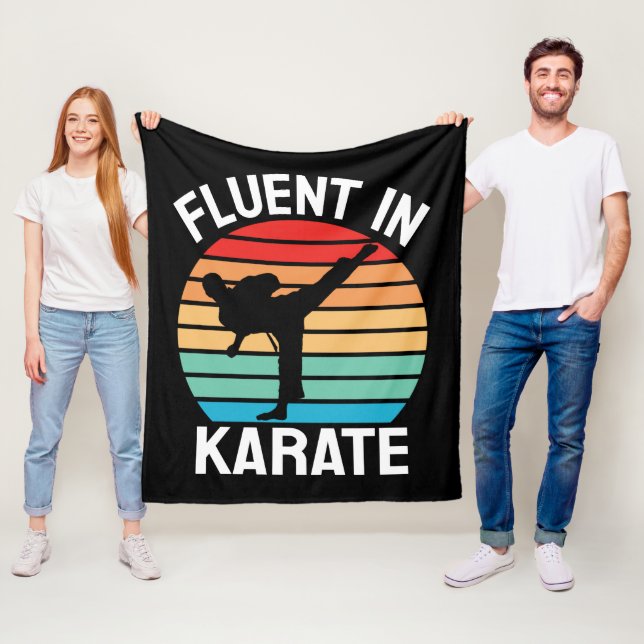 Couverture Polaire Flux dans Karate Funny Karate (En situation)