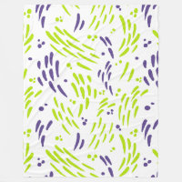 Flux de chaux vert et pourpre