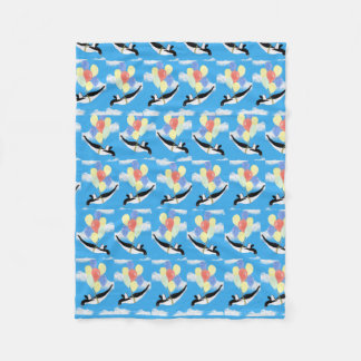 Couverture Polaire Flying Penguin Teddy Bear 