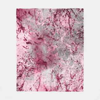 Couverture Polaire fond rose, déco, motif, abstrait, âgé,