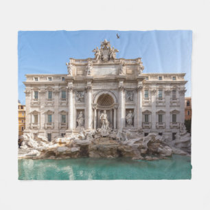 Couverture Polaire Fontaine de Trevi tôt le matin - Rome, Italie